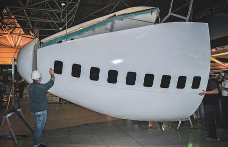 Avião Vodafone B-747