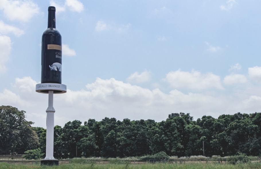Garrafas Cavalo Branco