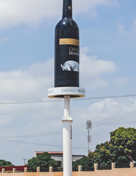 Garrafas Cavalo Branco